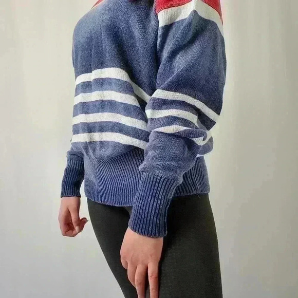 Ralph Lauren Oversized Chunky Striped Sweater - XL - Picture 7 of 9